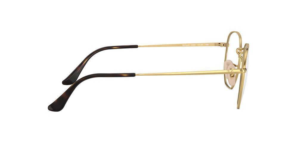 Lentes Ópticos Ray-Ban RX6448 Dorado Unisex-3
