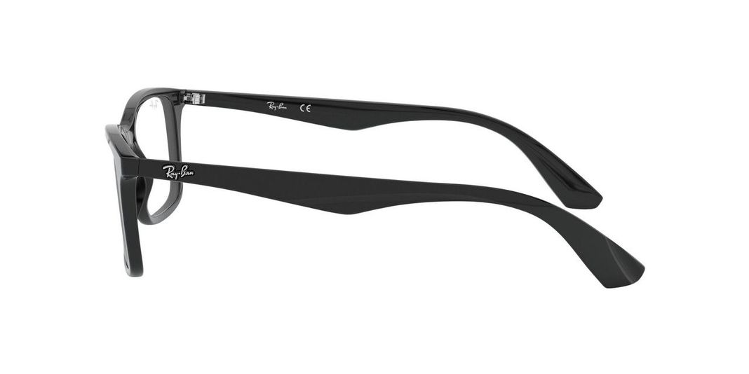 Lentes Ópticos Ray-Ban RX7047 Negro Unisex-3