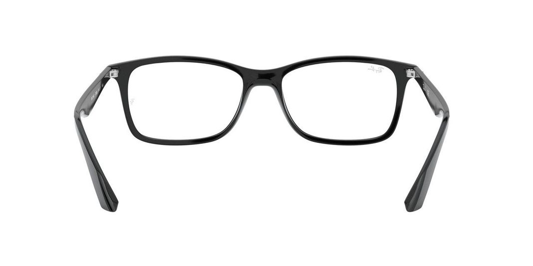 Lentes Ópticos Ray-Ban RX7047 Negro Unisex-6