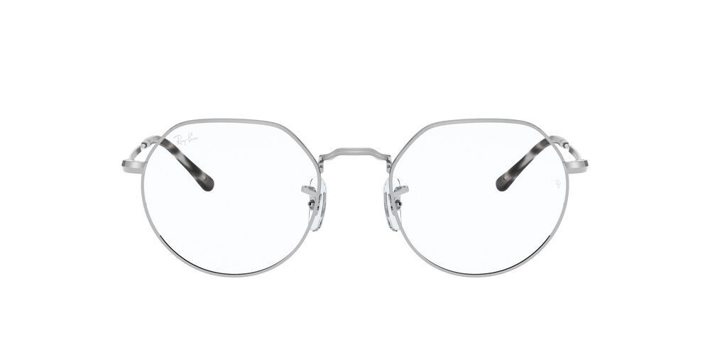 Lentes Ópticos Ray-Ban RX6465 Plateado Unisex-0