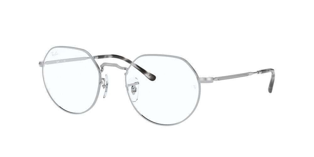 Lentes Ópticos Ray-Ban RX6465 Plateado Unisex-1