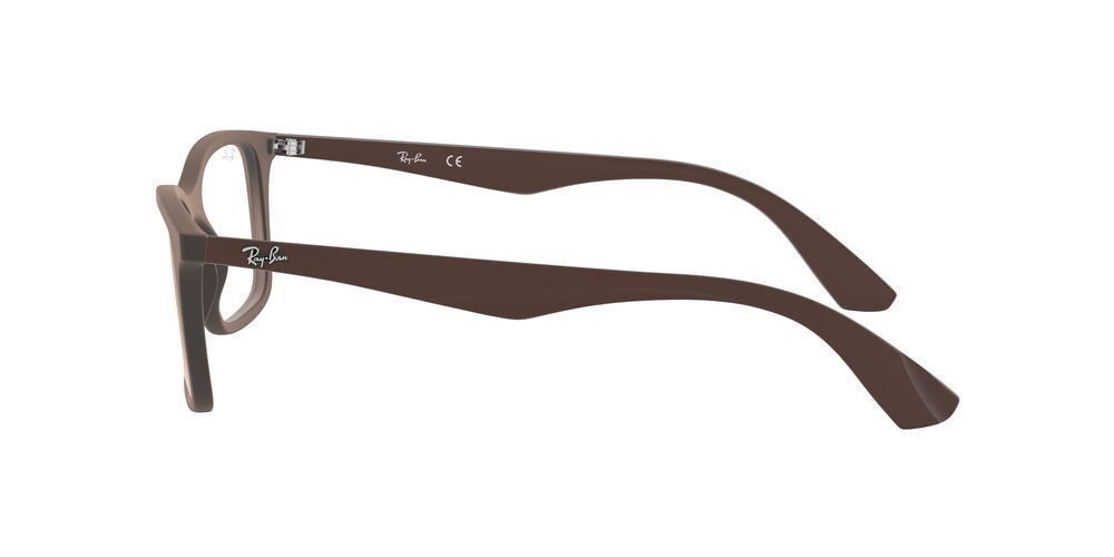Lentes Ópticos Ray-Ban RX7047 Café Unisex-2