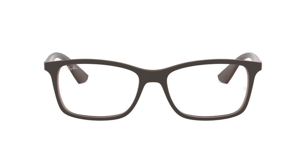 Lentes Ópticos Ray-Ban RX7047 Café Unisex-0