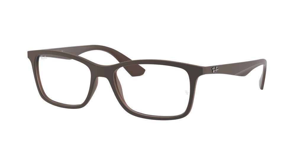 Lentes Ópticos Ray-Ban RX7047 Café Unisex-1
