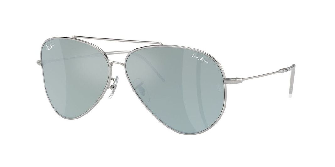 Anteojos De Sol Ray-Ban RBR0101S Aviator Reverse Plateado Unisex-1