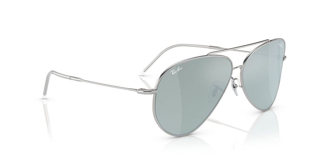 Anteojos De Sol Ray-Ban RBR0101S Aviator Reverse Plateado Unisex-2