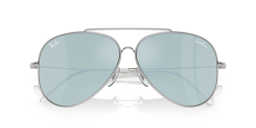 Anteojos De Sol Ray-Ban RBR0101S Aviator Reverse Plateado Unisex-4