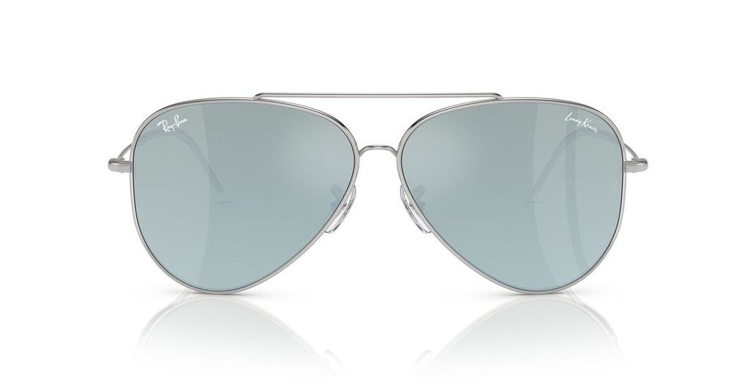 Anteojos De Sol Ray-Ban RBR0101S Aviator Reverse Plateado Unisex-5