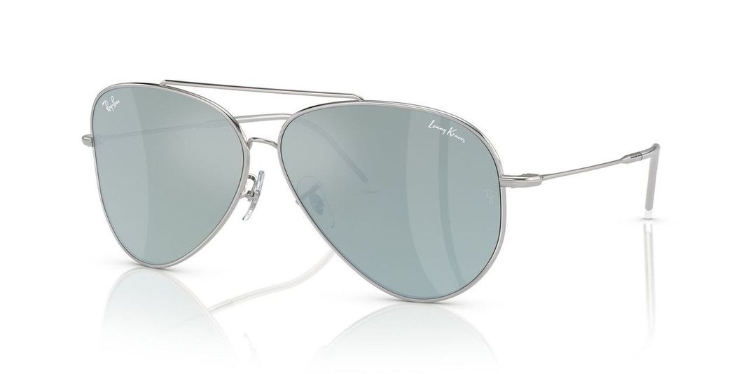 Anteojos De Sol Ray-Ban RBR0101S Aviator Reverse Plateado Unisex-7