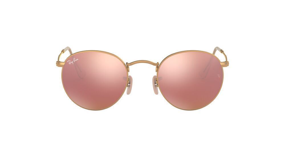 Lentes de Sol Ray-Ban Round Metal RB3447 Dorado-0