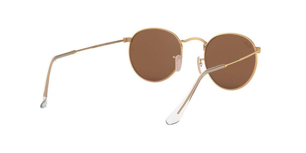 Lentes de Sol Ray-Ban Round Metal RB3447 Dorado-4