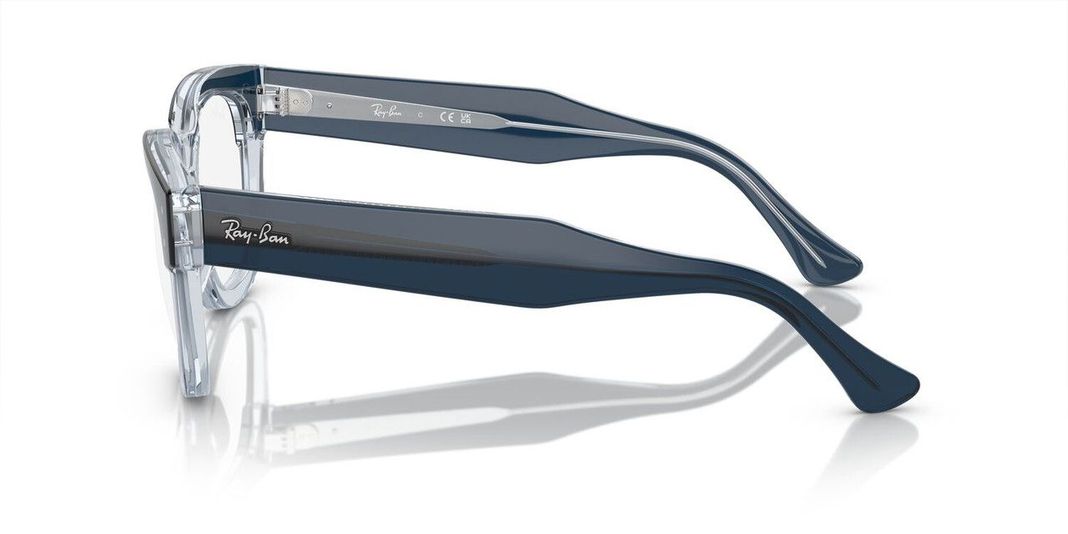 Lentes Ópticos Ray-Ban 0RX0298V Mega Hawkeye Azul Unisex-2