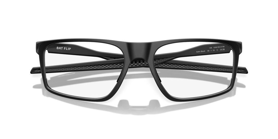 Anteojos Ópticos Oakley OX8183 Bat Flip Negro Hombre-4