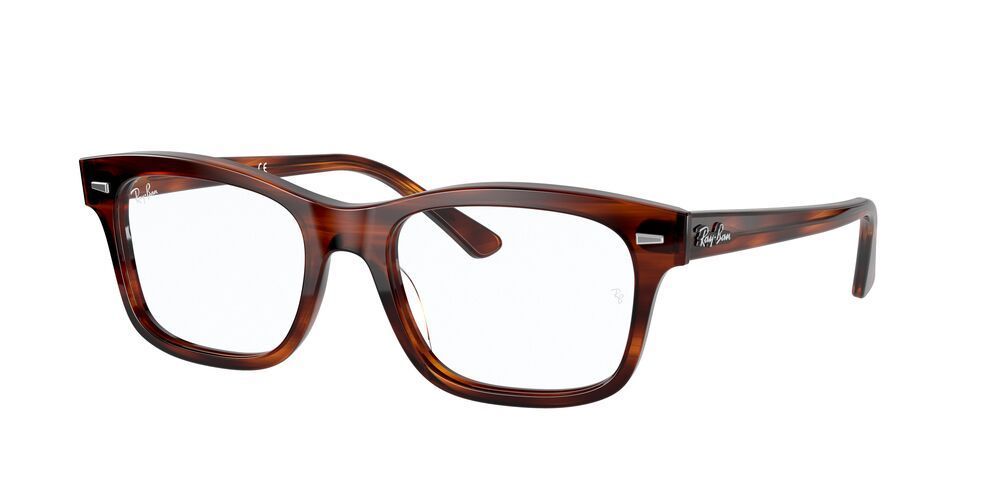 Lentes Ópticos Ray-Ban RX5383 Rojo Unisex-1