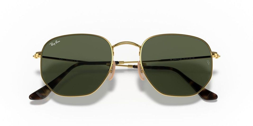 Lentes De Sol Ray-Ban RB3548N Dorado Unisex-2