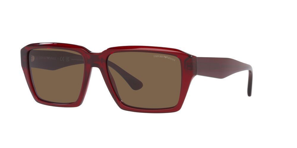 Lentes De Sol Emporio Armani  EA4186 Rojo Hombre-1