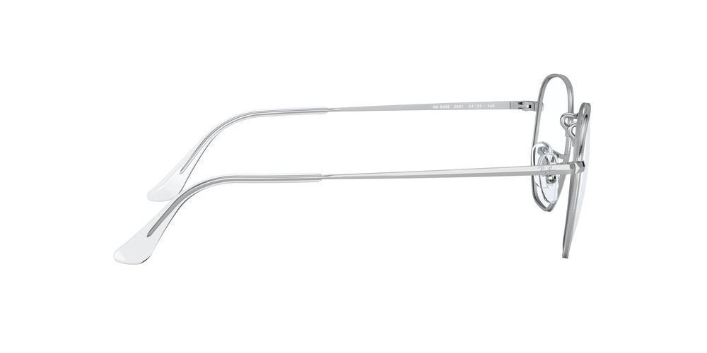 Lentes Ópticos Ray-Ban RX6448 Plateado Unisex-3