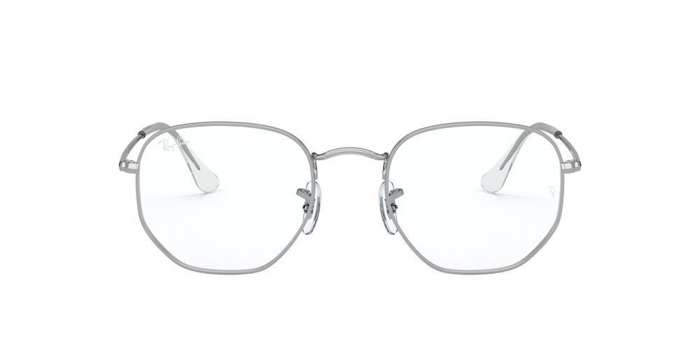 Lentes Ópticos Ray-Ban RX6448 Plateado Unisex-0