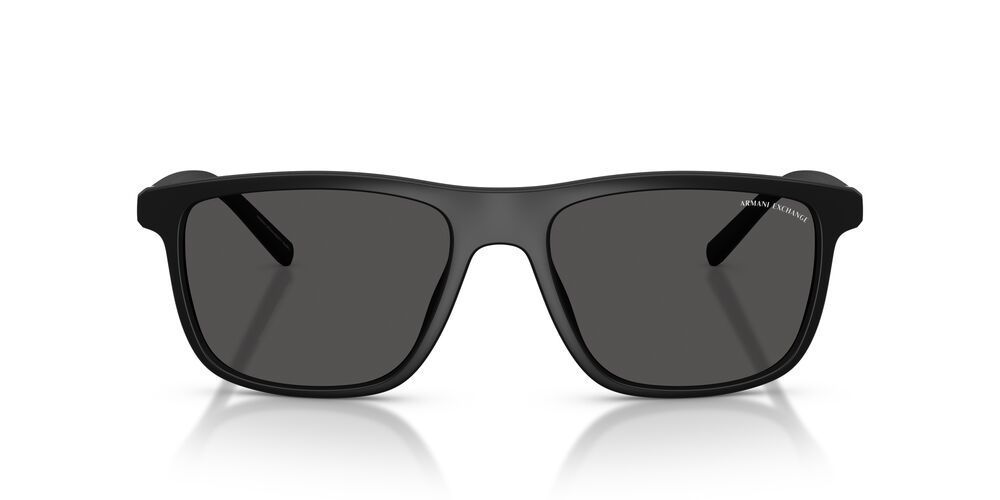 Anteojos De Sol Armani Exchange 0AX4167SU Matte Black Dark Grey Hombre Negro 56