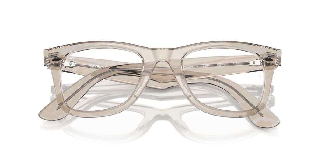 Anteojos Ópticos Ray-Ban RX4340V Wayfarer Ease Gris Unisex-4