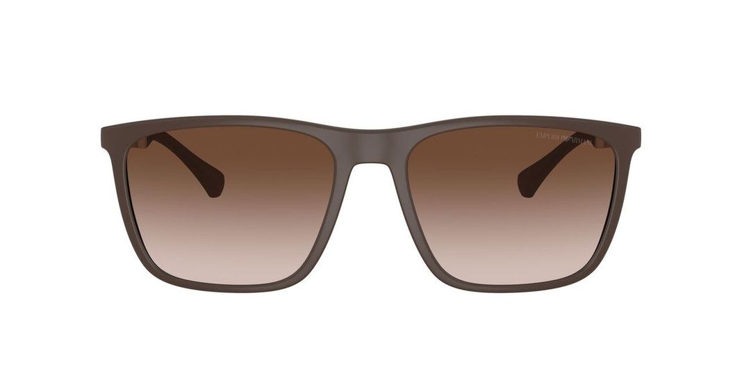 Anteojos De Sol Emporio Armani EA4150  Café Hombre-0