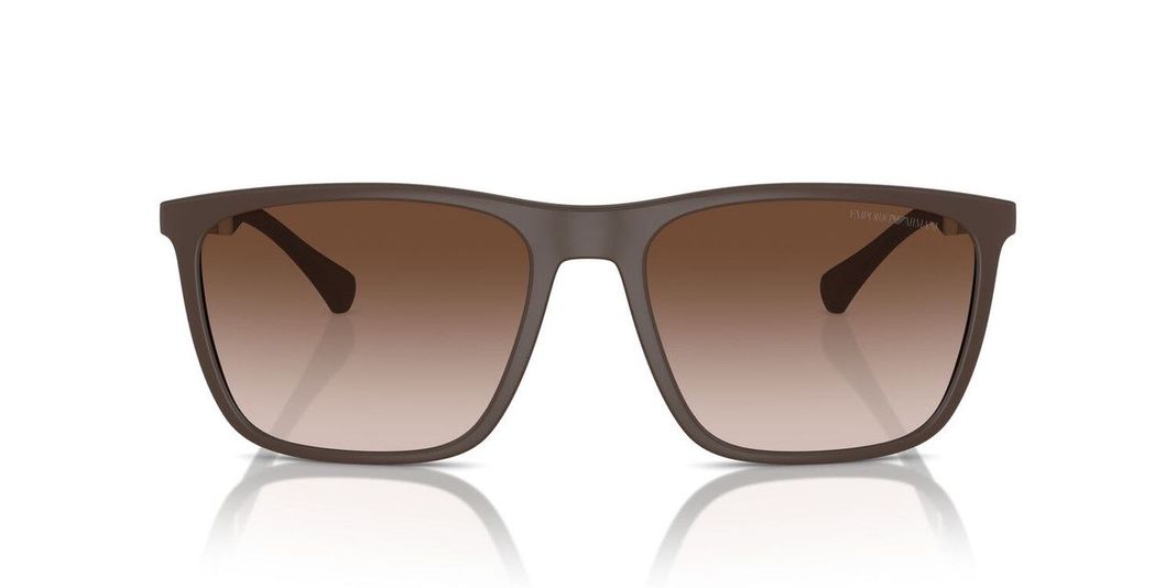 Anteojos De Sol Emporio Armani EA4150  Café Hombre-4