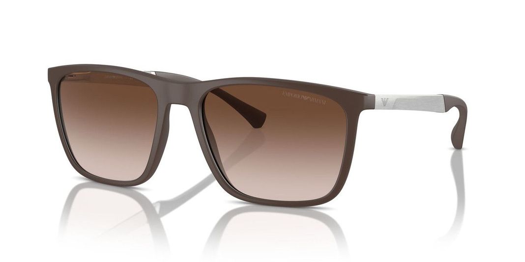 Anteojos De Sol Emporio Armani EA4150  Café Hombre-6
