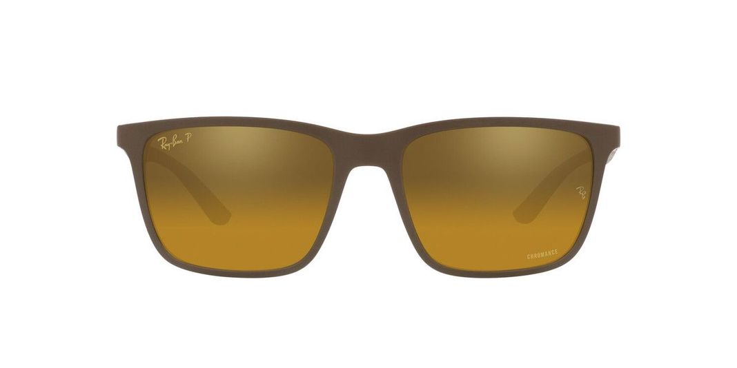 Lentes De Sol Ray-Ban  RB4385 Café Hombre-0