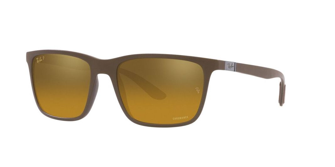Lentes De Sol Ray-Ban  RB4385 Café Hombre-1