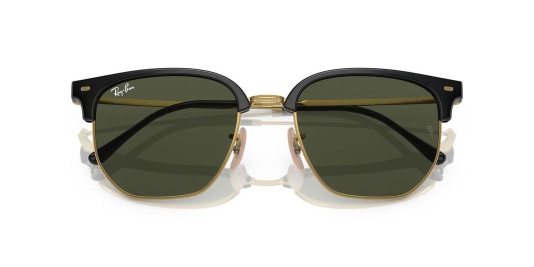 Lentes De Sol Ray-Ban New Clubmaster RB4416 Negro Unisex-1