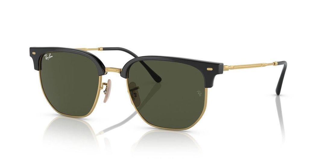 Lentes De Sol Ray-Ban New Clubmaster RB4416 Negro Unisex-4