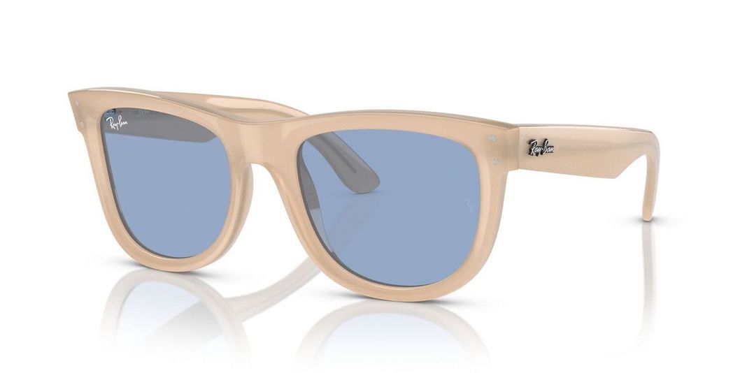 Anteojos De Sol Ray-Ban RBR0502S Wayfarer Reverse Beige Unisex-1