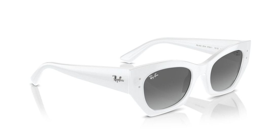 Anteojos De Sol Ray-Ban RB4430 Zena Blanco Unisex-2