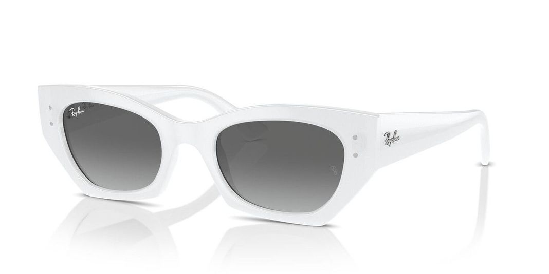 Anteojos De Sol Ray-Ban RB4430 Zena Blanco Unisex-7
