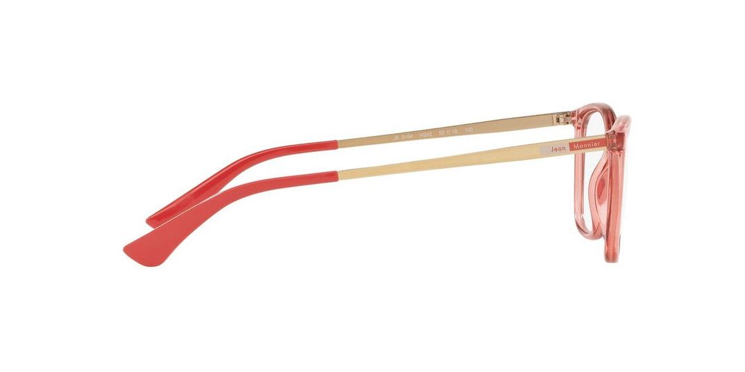 Lentes Ópticos Jean Monnier J83194 Rojo Mujer-5