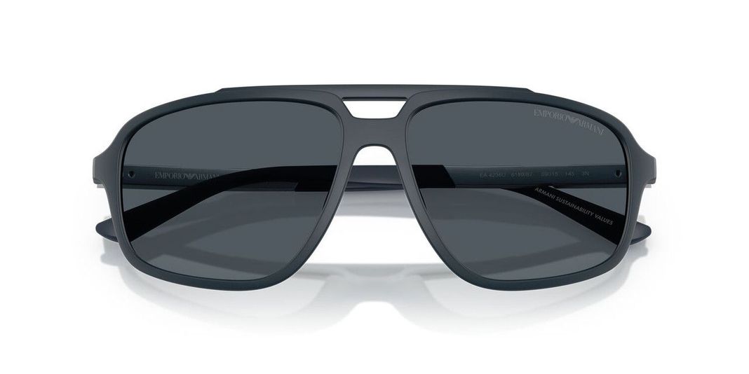 Lentes De Sol Emporio Armani EA4236U  Azul Hombre-4