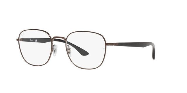 Lentes Ópticos Ray-Ban RX6477  Café Unisex-1