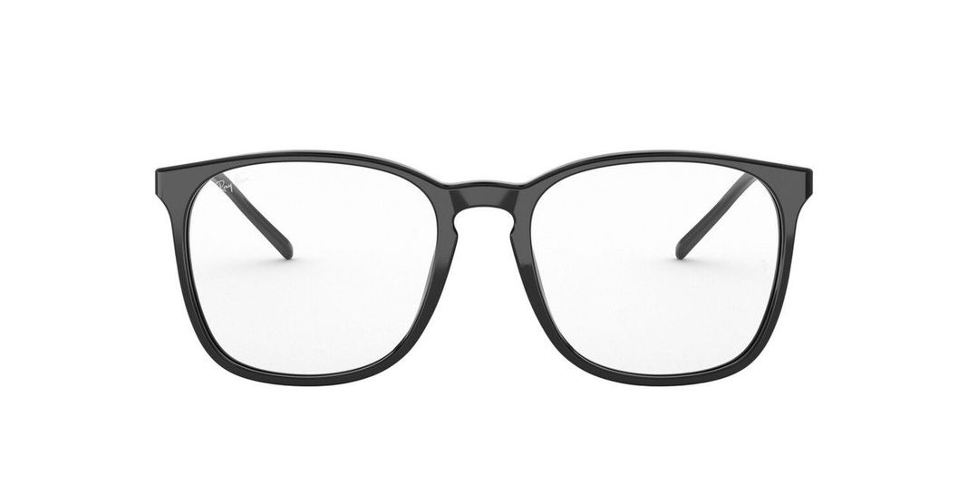 Lentes Ópticos Ray-Ban RX5387 Negro Unisex-0