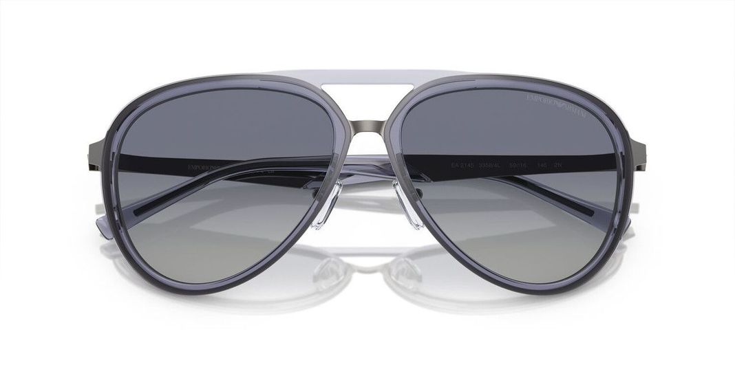 Lentes De Sol Emporio Armani 0EA2145  Azul Hombre-4