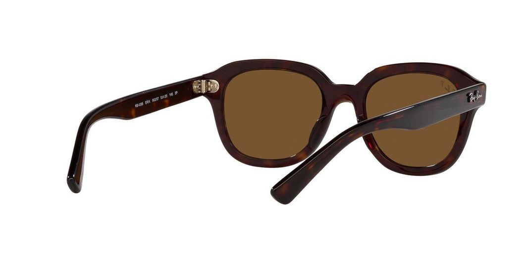 Lentes De Sol Ray-Ban 0RB4398 Erik Havana Unisex-4