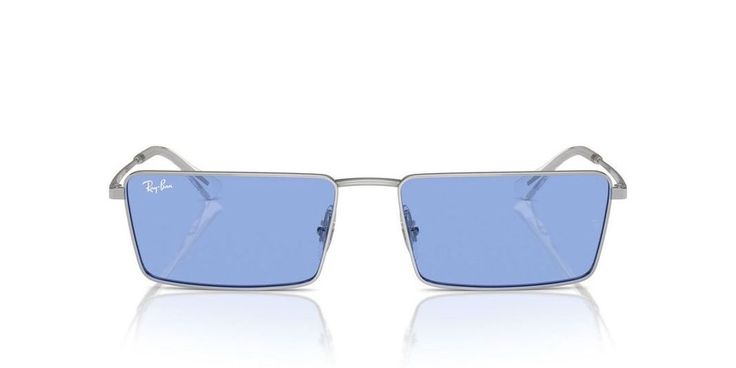 Anteojos De Sol Ray-Ban RB3741 Emy Plateado Unisex-3