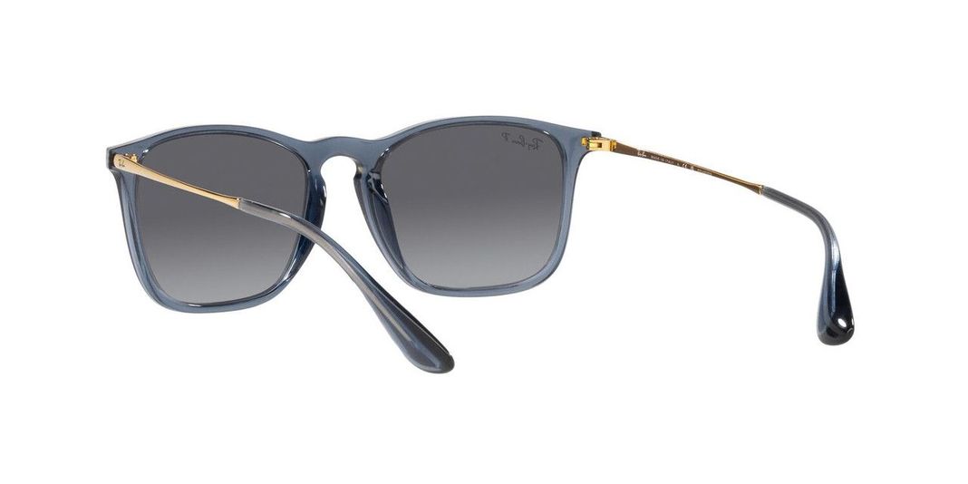 Lentes De Sol Ray-Ban Chris RB4187 Azul Hombre-3