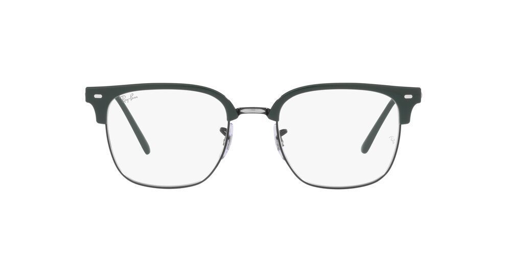 Lentes Ópticos Ray-Ban New Clubmaster RX7216 Negro Unisex-0