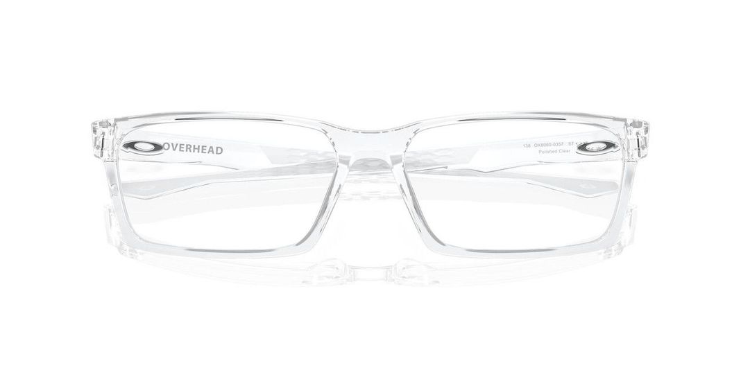 Anteojos Ópticos Oakley OX8060 Overhead Blanco Hombre-4
