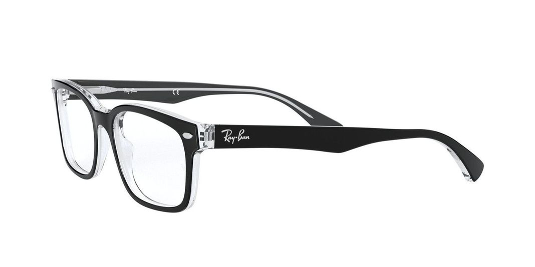 Lentes Ópticos Ray-Ban RX5286 Negro Unisex-2