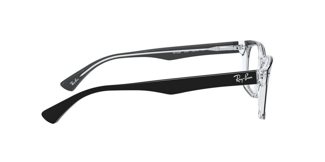 Lentes Ópticos Ray-Ban RX5286 Negro Unisex-9