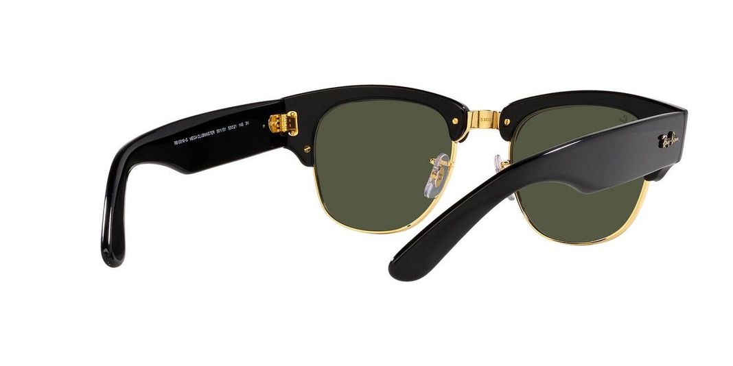 Lentes De Sol Ray-Ban 0RB0316S Mega Clubmaster Negro Unisex-4