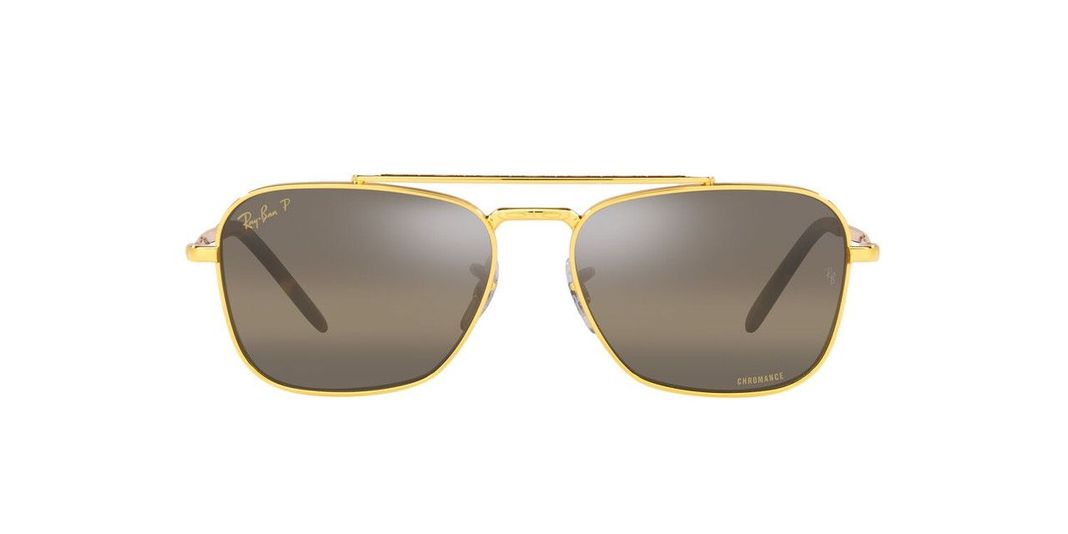 Lentes De Sol Ray-Ban New Caravan RB3636 Dorado Unisex-0