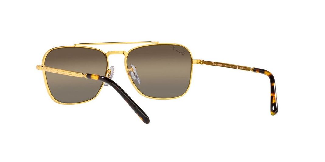 Lentes De Sol Ray-Ban New Caravan RB3636 Dorado Unisex-3