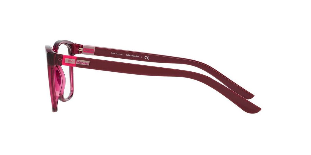 Lentes Ópticos Jean Monnier J83230  Burdeo Mujer-2